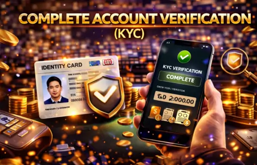 Complete Account Verification (KYC)