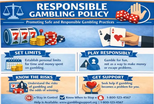 Responsible gaming policy
