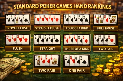 Standard Hand Rankings