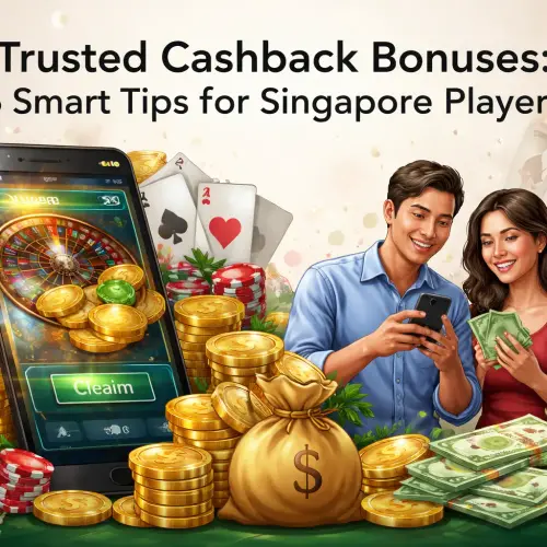 cashback bonuses online casinos Singapore